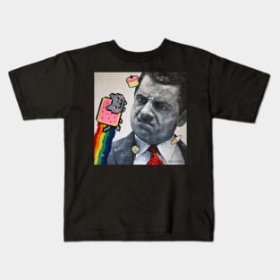 "MR BEAN & NYAN CAT ARTWORK" Kids T-Shirt